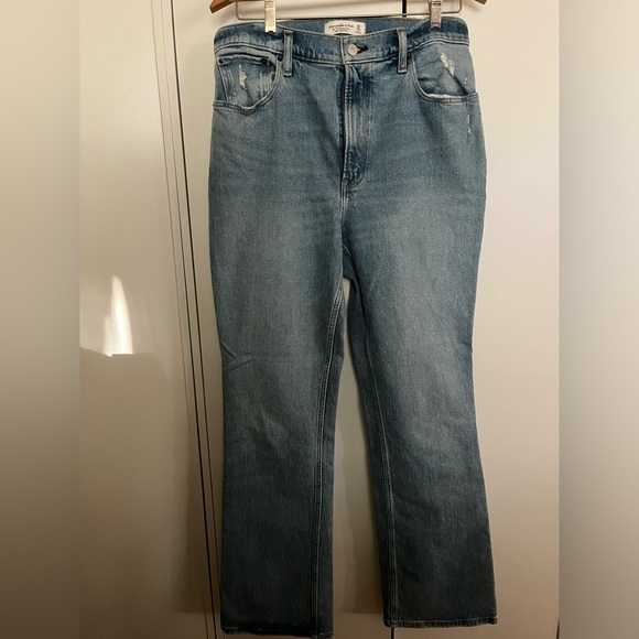 Abercrombie 70s vintage flare ultra high rise 30R - Picture 6 of 9